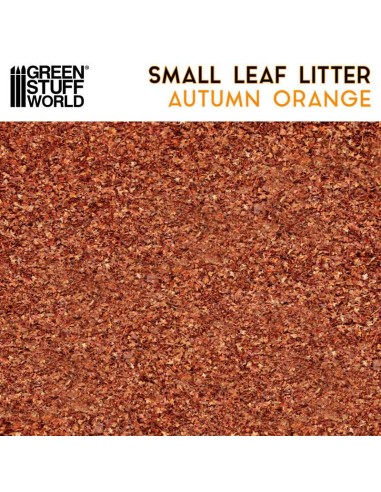 HOJAS NATURALES PEQUEÑAS - NARANJA OTOÑO