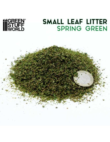 HOJAS NATURALES PEQUEÑAS - VERDE PRIMAVERA