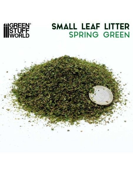 HOJAS NATURALES PEQUEÑAS - VERDE PRIMAVERA