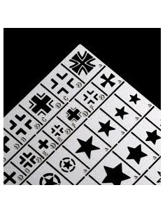 PLANTILLA PARA 1/72 VARIOS PAISES