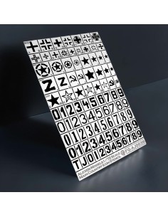 PLANTILLA PARA 1/72 VARIOS PAISES 2