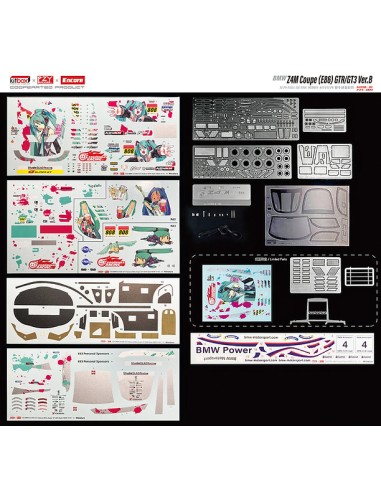 Hatsune Miku BMW Z4 2009 Studie Glad Racing GT3