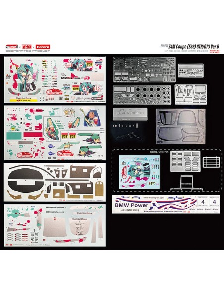 Hatsune Miku BMW Z4 2009 Studie Glad Racing GT3