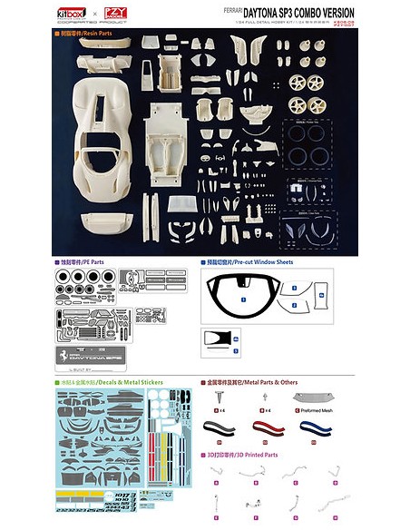 Ferrari Daytona SP3 COMBO VERSION