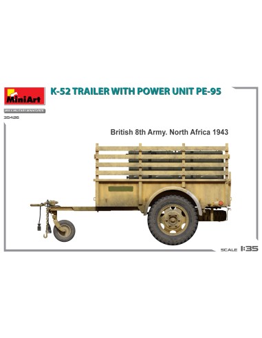 K-52 TRAILER w/POWER UNIT PE-95