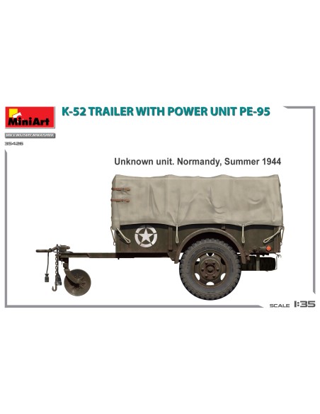 K-52 TRAILER w/POWER UNIT PE-95