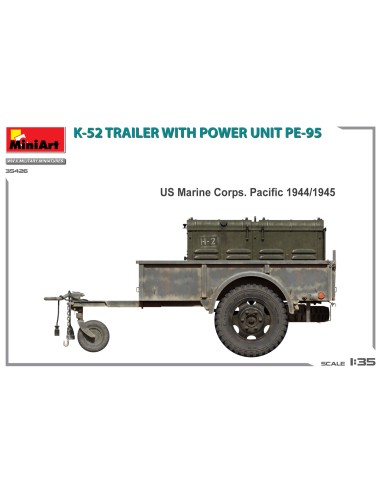 K-52 TRAILER w/POWER UNIT PE-95