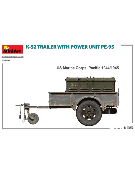 K-52 TRAILER w/POWER UNIT PE-95