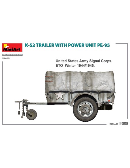 K-52 TRAILER w/POWER UNIT PE-95