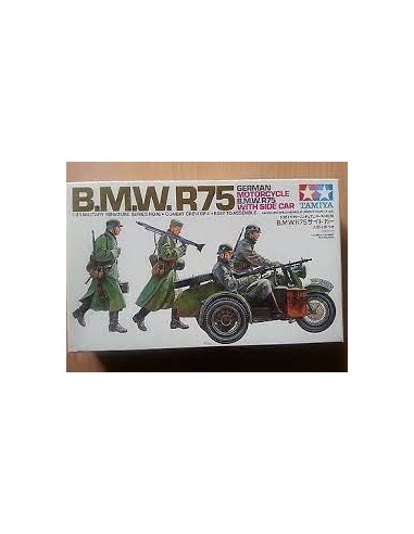 B.M.W.R75 German Motorcycle B.M.W. R75 with Side Car