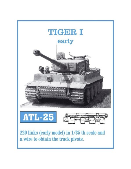 1/35 Orugas metálicas Tiger I temprano