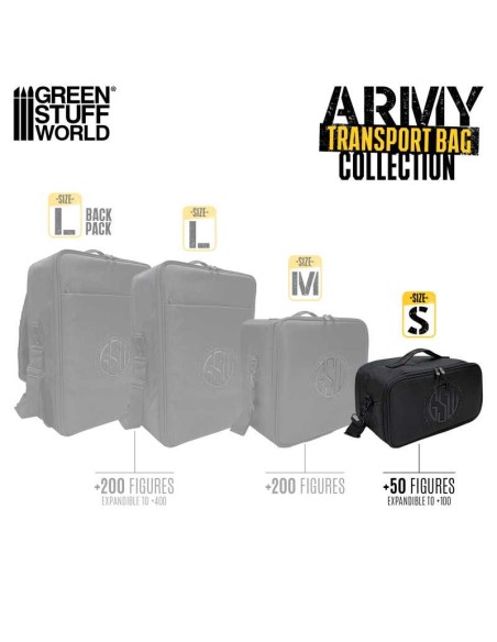 MALETÍN TRANSPORTE MINIATURAS – S (PEQUEÑO)