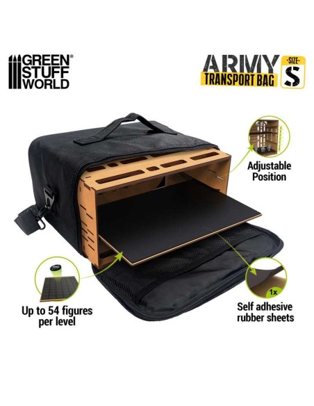 MALETÍN TRANSPORTE MINIATURAS – S (PEQUEÑO)