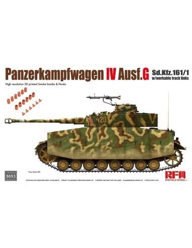 Panzerkampfwagen IV Ausf.G Sd.Kfz.161/1 w/workable track links LEER DESCRIPCION
