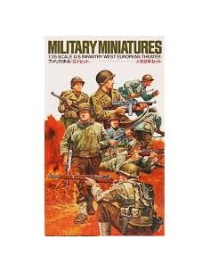 TAMIYA - U.S. INFANTRY WEST EUROPEAN THEATER   1/35  35048