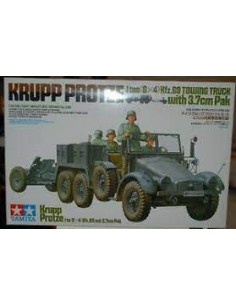 Krupp Protze 1 ton (6x4) Kfz.69 Towing Truck with 3.7cm Pak