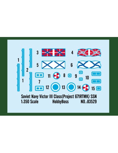 Soviet Navy Victor III Class (Project 671RTMK) SSN