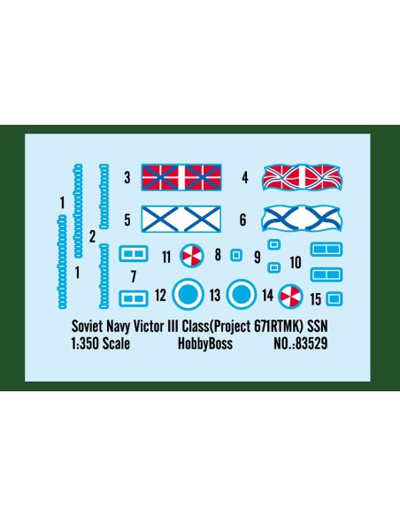 Soviet Navy Victor III Class (Project 671RTMK) SSN