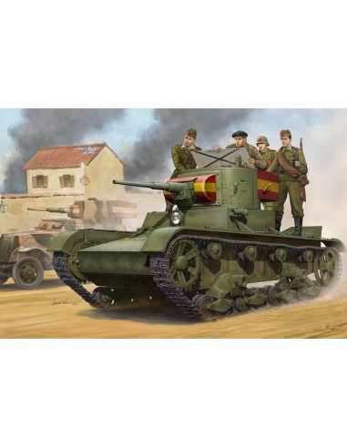 Soviet T-26 Light Infantry Tank Mod.1935...
