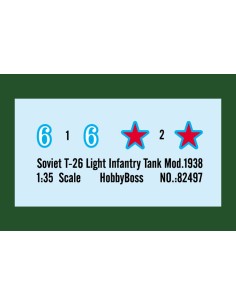 Soviet T-26 Light Infantry Tank Mod.1938 2