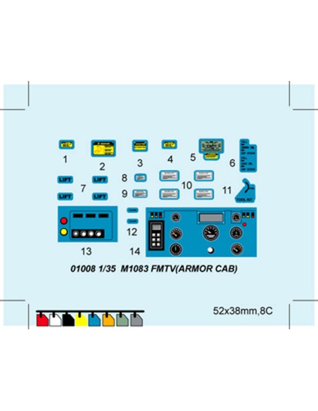 M1083 FMTV Cargo Truck w/ Armor Cab