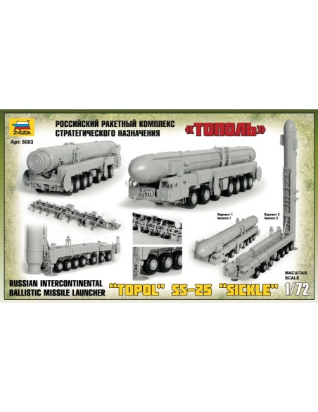 Ballistic Missile Launcher Topol LEER DESCRIPCION