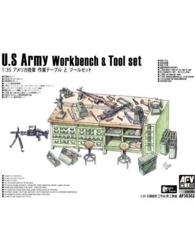 U.S Army Workbench & Tool set