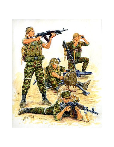 Russian Special Forces Fire Support Team