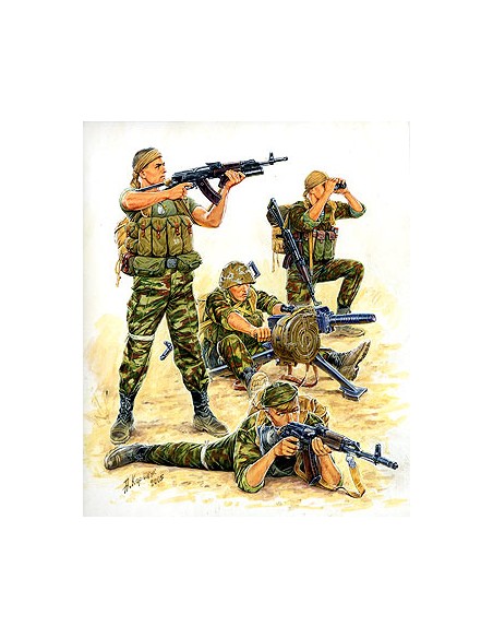 Russian Special Forces Fire Support Team