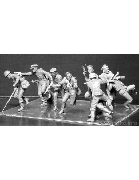 Soviet Marines, Attack, 1941-1942. Eastern Front Battle Series, Kit No. 3