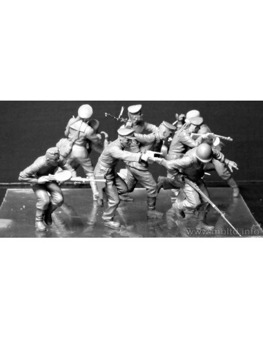 Soviet Marines, Attack, 1941-1942. Eastern...