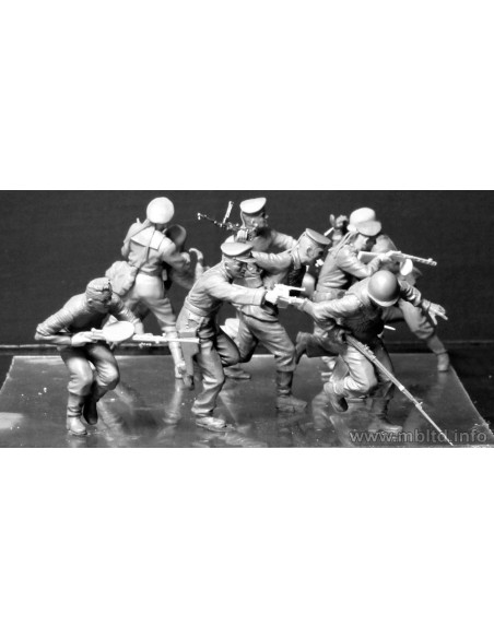 Soviet Marines, Attack, 1941-1942. Eastern Front Battle Series, Kit No. 3