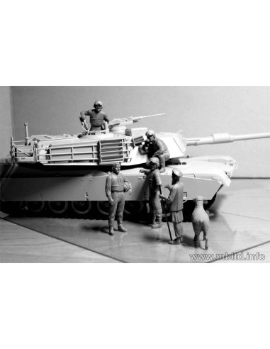 Modern US tankmen in Afghanistan. "Can we buy...