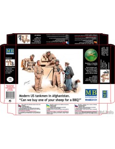 Modern US tankmen in Afghanistan. "Can we buy one of your...