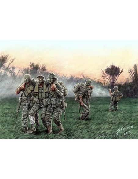 HEAD FOR THE HUEY VIETNAM