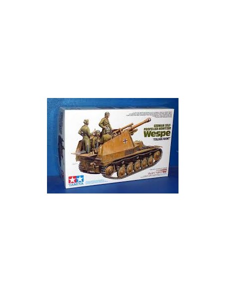German Self-Propelled Howitzer Wespe Italian Front