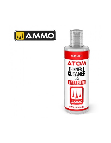 ATOM Diluyente y Limpiador con Retardante 60mL