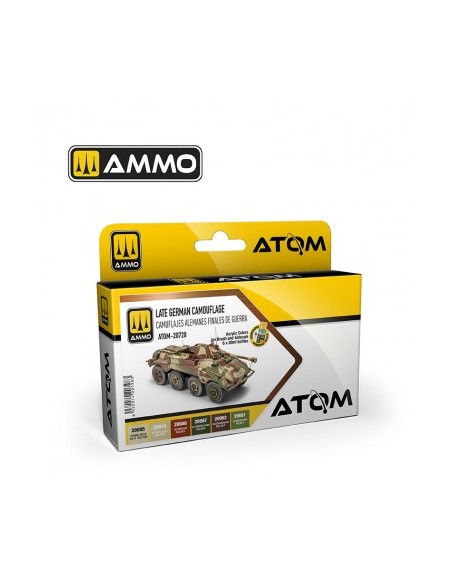 ATOM Set Camuflajes Alemanes Finales de Guerra
