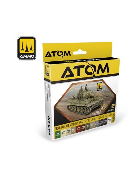 ATOM Set de Colores Tiger I (1942-1945)
