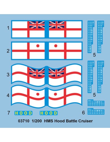 HMS Hood  1/200 leer descripcion