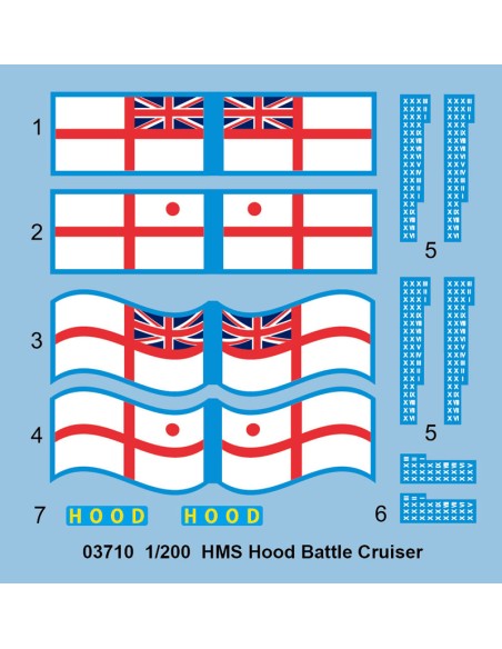 HMS Hood  1/200 leer descripcion