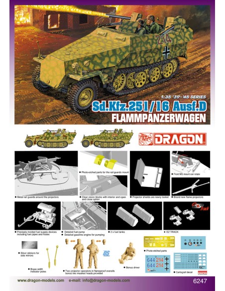 Sd.Kfz.251/16 Ausf.D Flammpanzerwagen