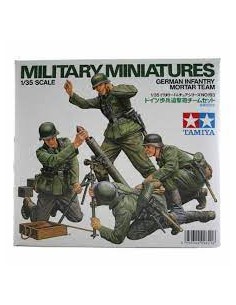 German Infantry Mortar Team Set
