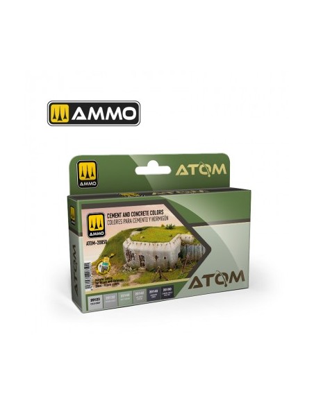 ATOM Set Colores para Cemento y Hormigón