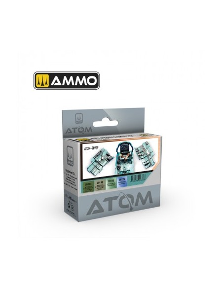 ATOM Set de Cabinas Japonesas de la 2 G.M.