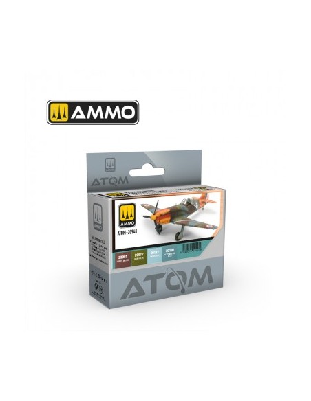 ATOM Set de colores de Aviones Franceses de la II GM