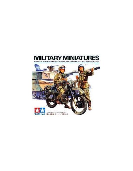 Honda XLR 250 Japan Ground Self Defense Force Motorcycle Reconnaissance Set