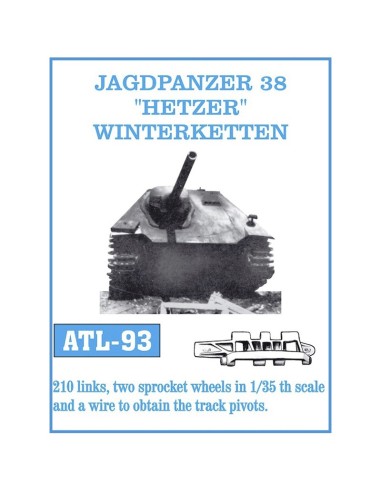 1/35 ORUGAS METÁLICAS JAGDPANZER 38 HETZER...