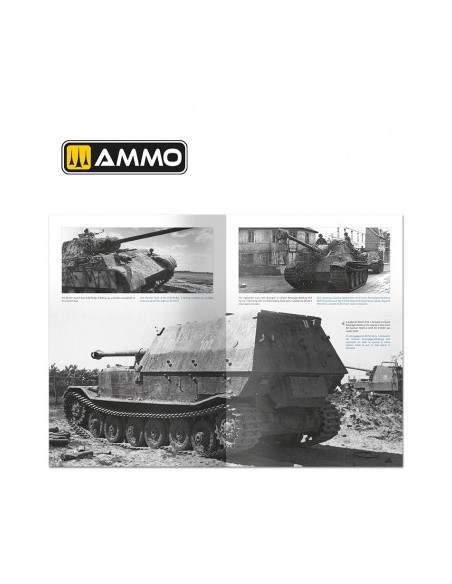 Cómo Pintar Tanques Alemanes de Mediados de la 2GM (FEB 1943 - SEP 1944) (Bilingüe)