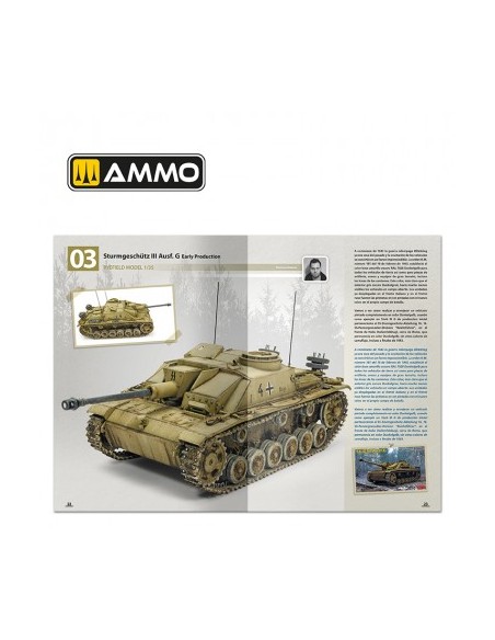 Cómo Pintar Tanques Alemanes de Mediados de la 2GM (FEB 1943 - SEP 1944) (Bilingüe)